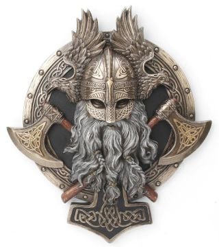 VALHALLA VİKİNG DUVAR FİGÜRÜ