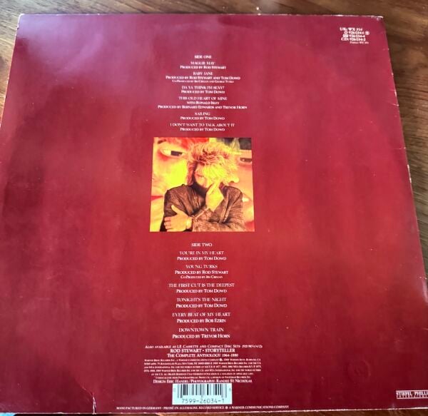 ROD STEWART - THE BEST OF ROD STEWART LP