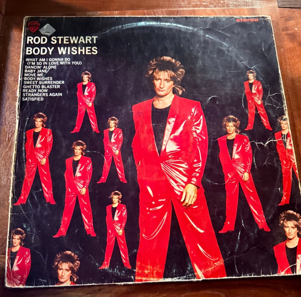 ROD STEWART - BODY WISHES LP