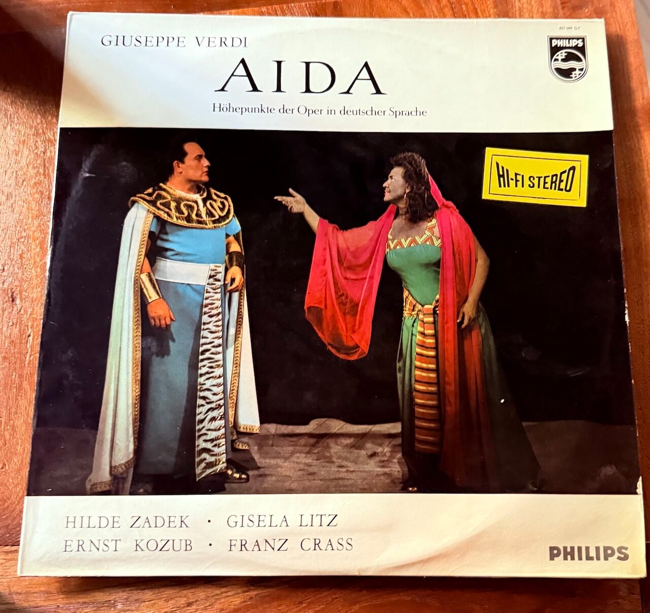 GIUSEPPE VERDI - AIDA LP