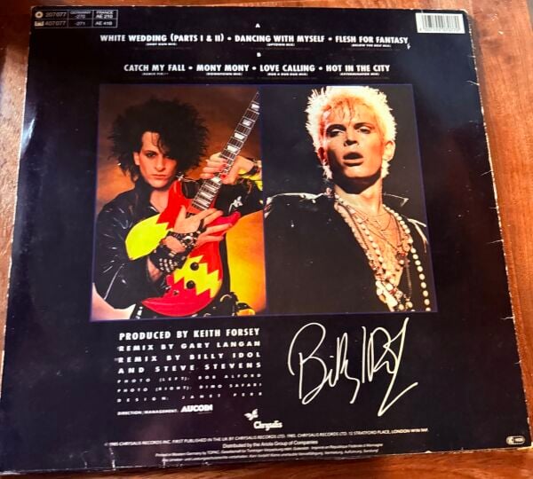BILLY IDOL - VITAL IDOL LP