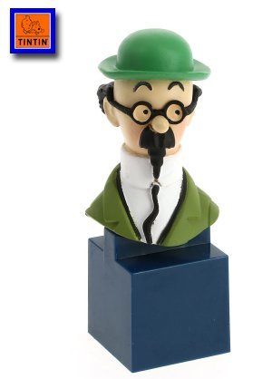 Tintin - Tournesol Bust Figure - Tenten Tournesol Büst - Biblosu
