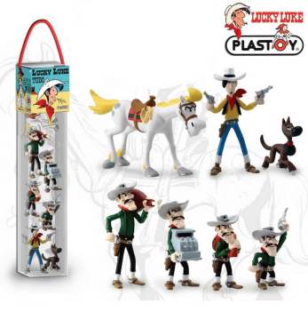 Red Kit Figür Seti - Lucky Luke Tubo Figure Set
