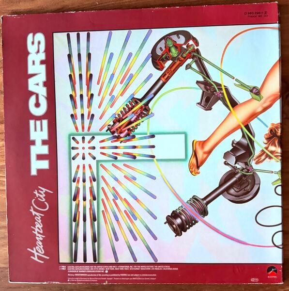 THE CARS - HEARTBEAT CITY LP