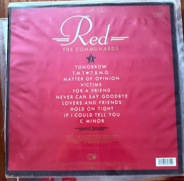 THE COMMUNARDS - RED LP