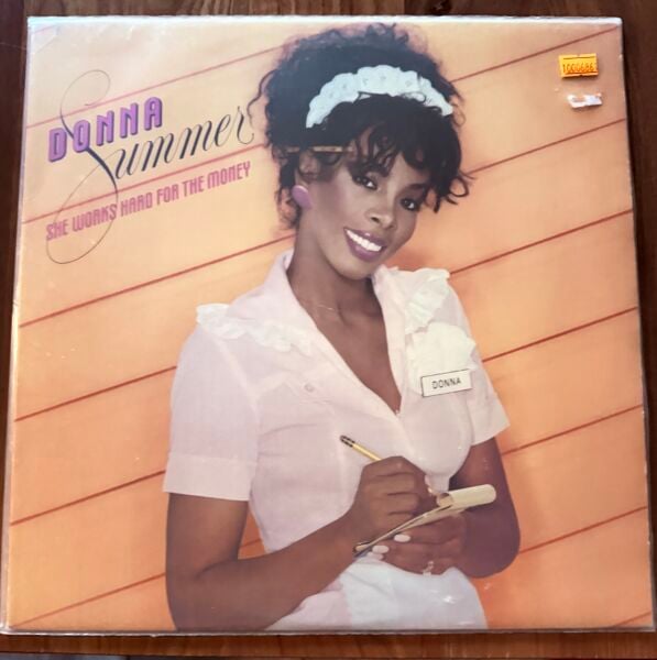 DONNA SUMMER - SHE WORKS HARD FOR THE MONEY LP