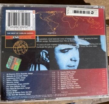CARLOS GARDEL - THE BEST OF - CD - AMBALAJLI