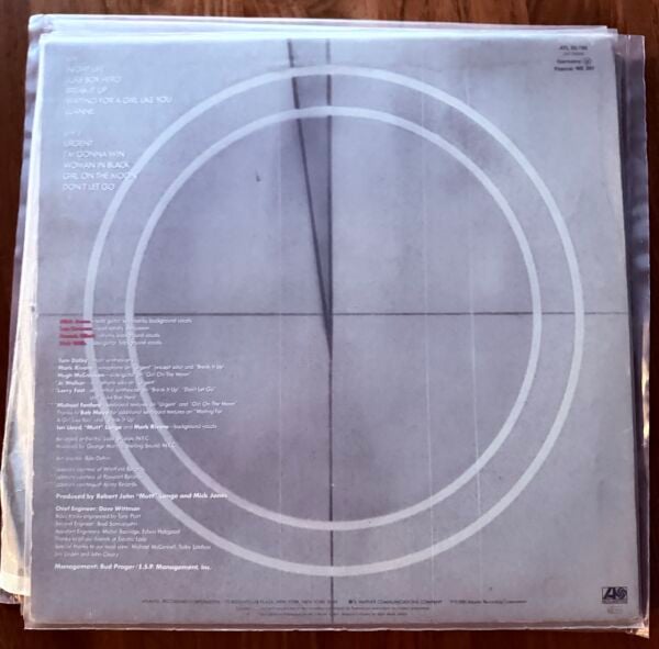 FOREIGNER - 4 LP