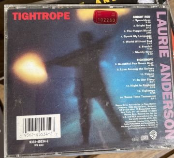 LAURIE ANDERSON - BRIGHT RED - CD