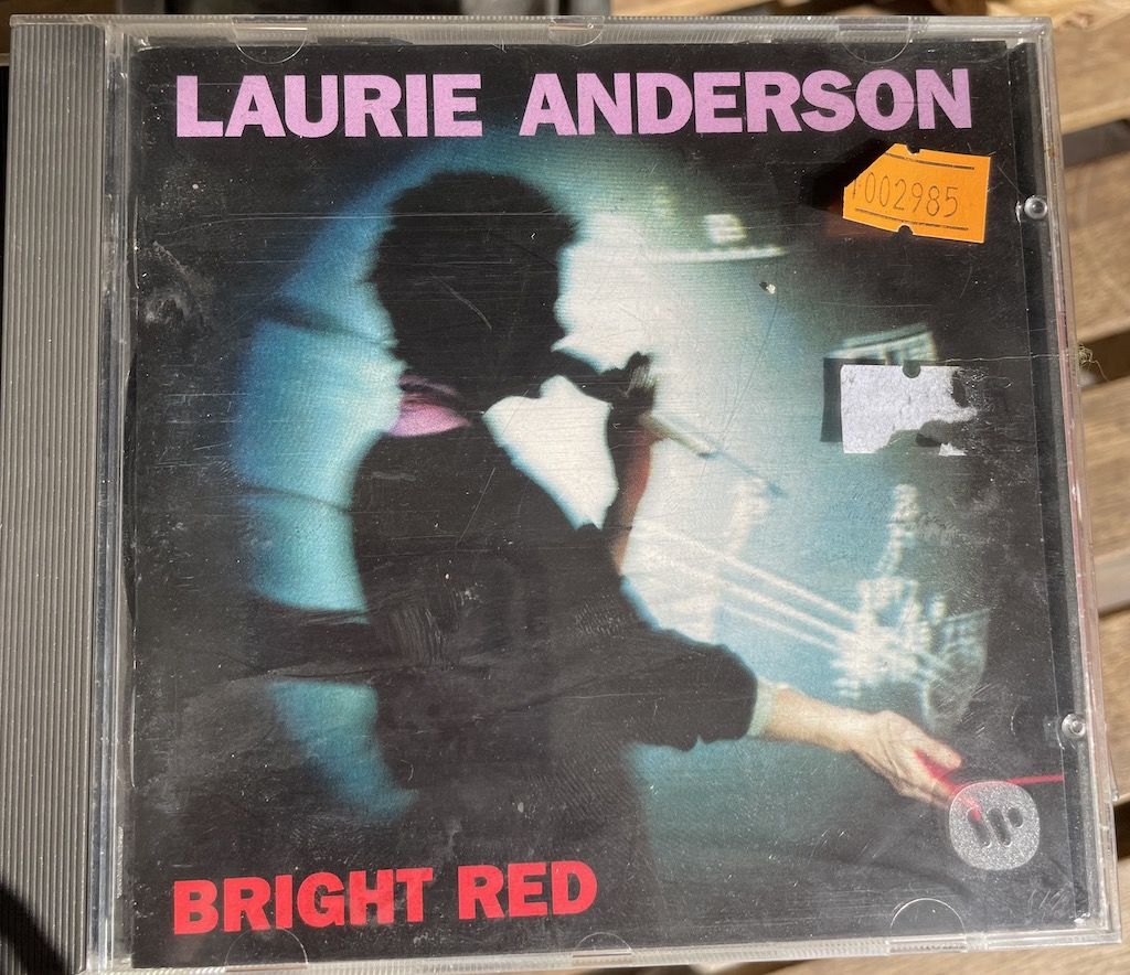 LAURIE ANDERSON - BRIGHT RED - CD