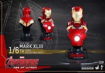 MARVEL - AVENGERS-IRON MAN MARK XLIII BUST FIGURE