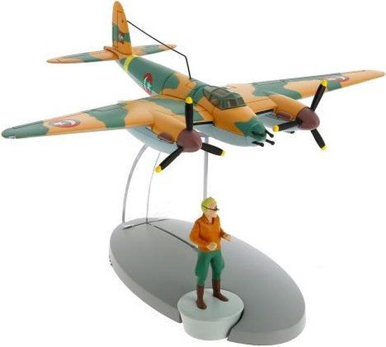 TINTIN L AVION DE RECONNAISSANCE - TENTEN UÇAK FİGÜR - 2