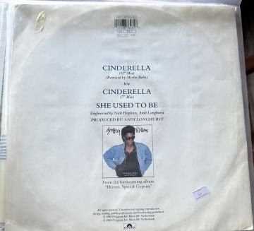 GEOFFREY WILLIAMS - CINDERELLA - MAXI SINGLE