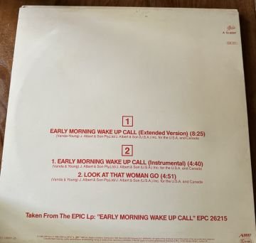 FLASH AND THE PAN - EARLY MORNING WAKE UP CALL - MAXI SINGLE