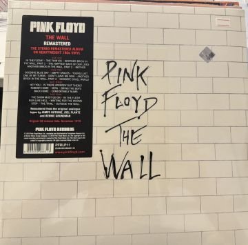 PINK FLOYD - THE WALL -REMASTERED 180GR DOUBLE LP