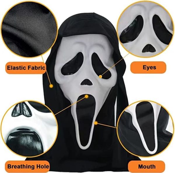 GHOSTFACE MASK - ÇIĞLIK MASKE