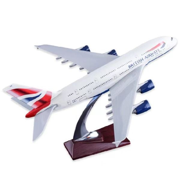 British Airways Uçak Model 36 CM Dekoratif Figür