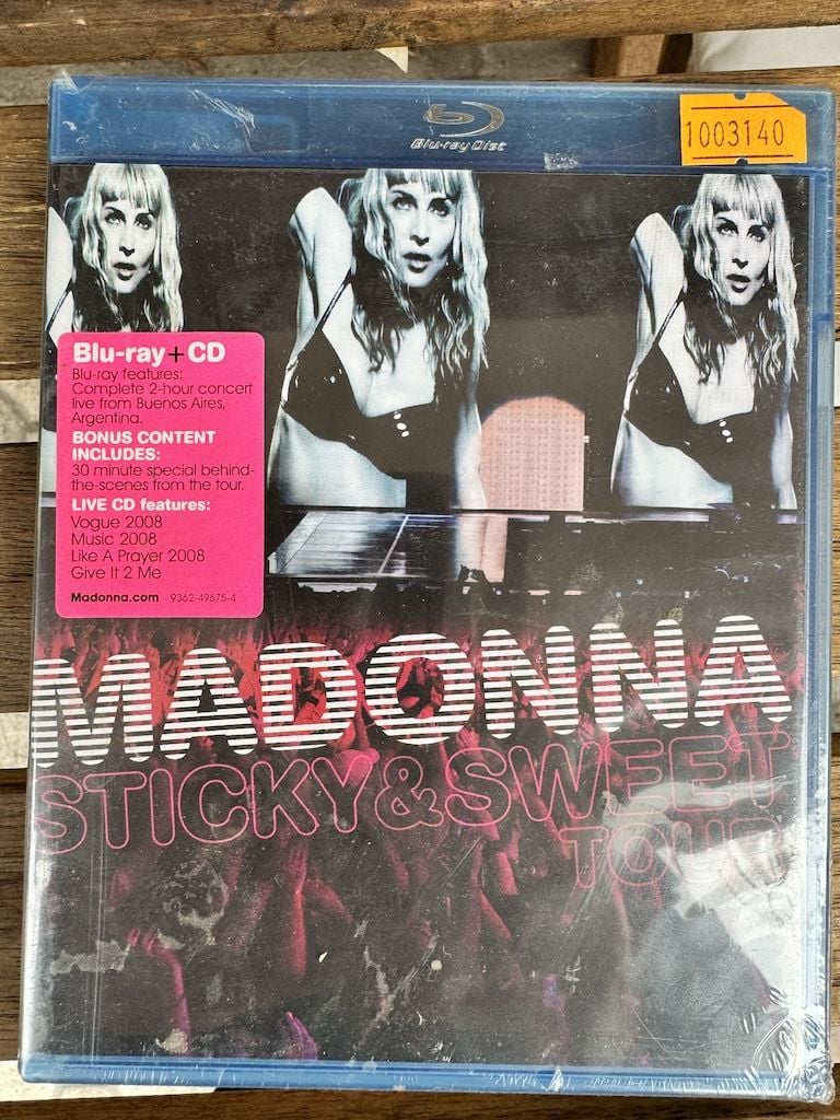 Madonna Sticky Sweet Tour Blu-ray Konser