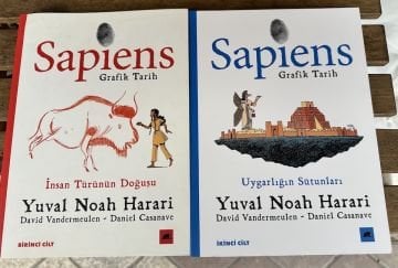Sapiens 1-2 Set Grafik Roman Kitabı