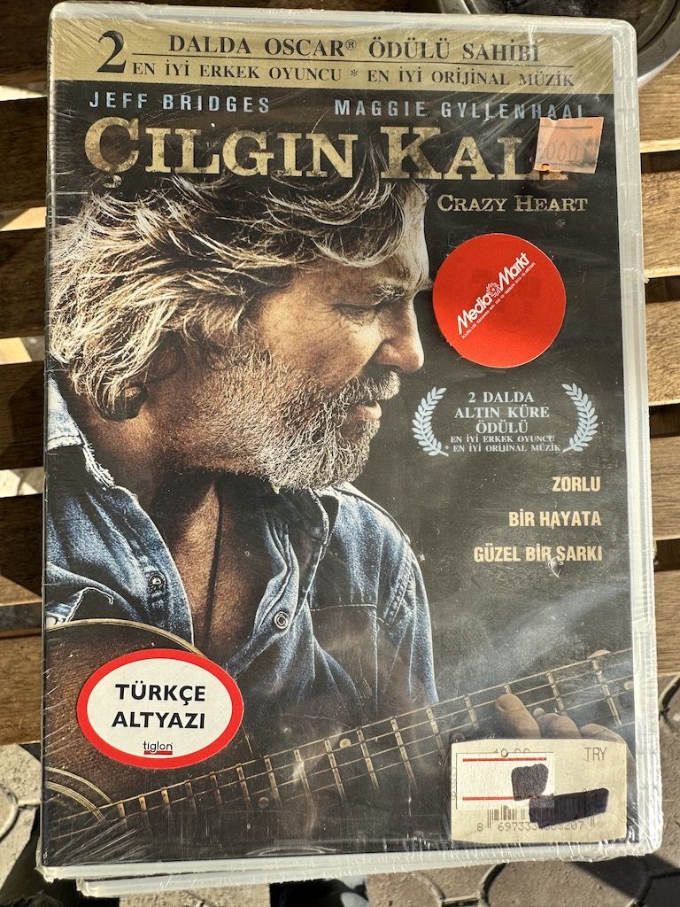 Crazy Heart Çılgın Kalp DVD