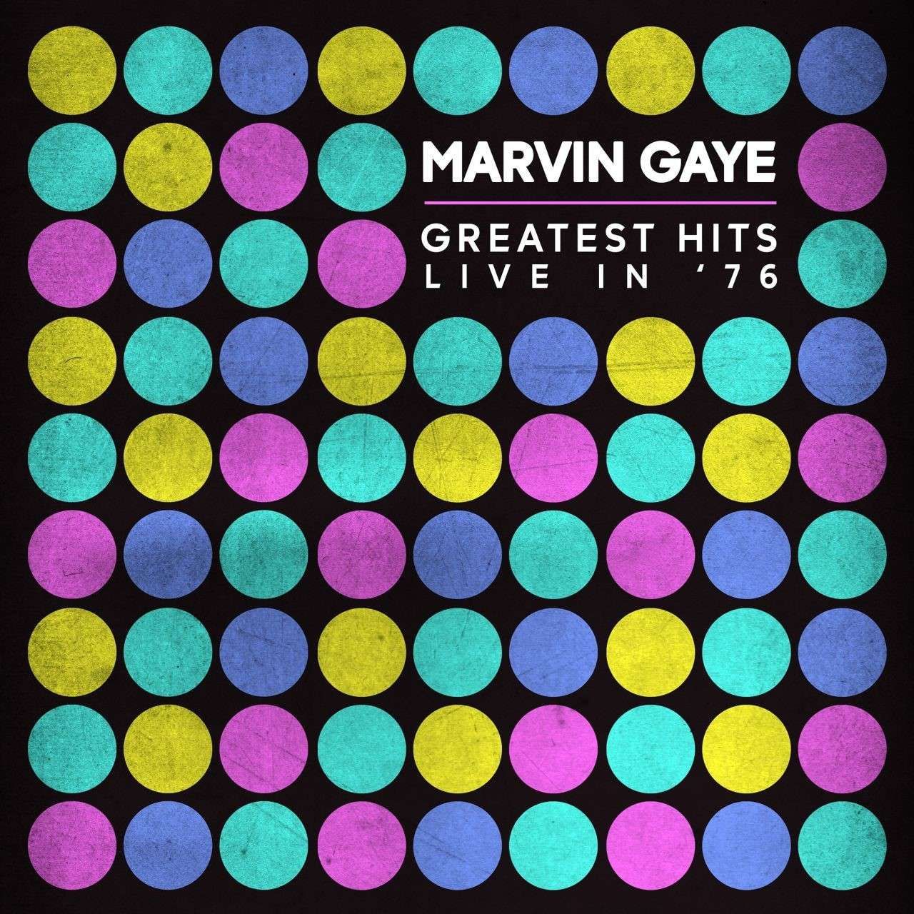 MARVIN GAYE - GREATEST HITS LIVE IN 76 - LP