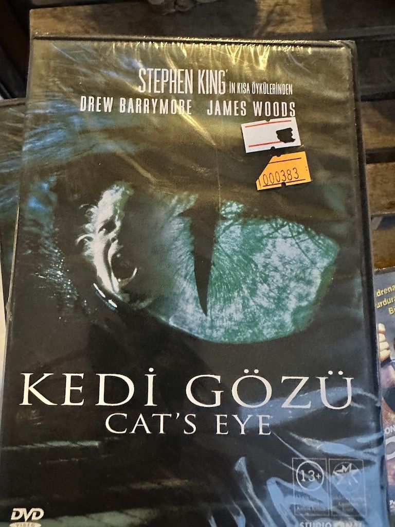 Stephen King Cat's Eye Kedi Gözü DVD Film