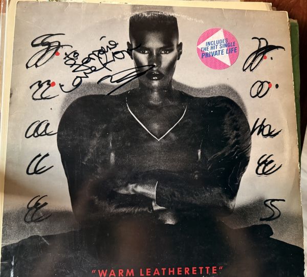 GRACE JONES - WARM LEATHERETTE - LP