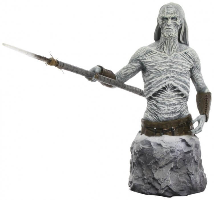 Game of Thrones White Walker Büst Figürü Heykel