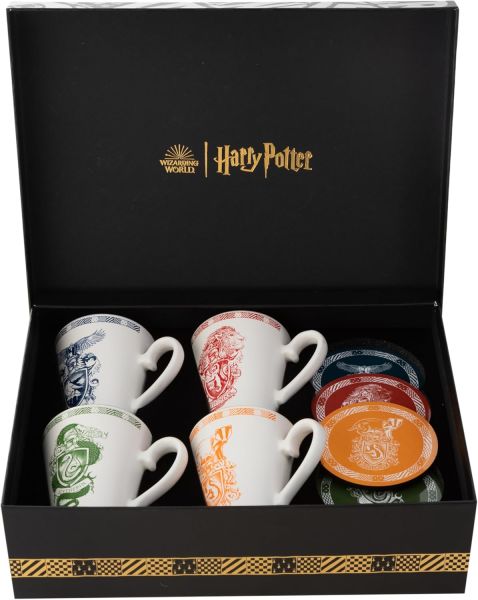 Harry Potter Mug Gift Set 4'lü Kahve Kupası Seti