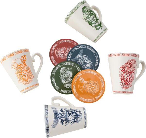 Harry Potter Mug Gift Set 4'lü Kahve Kupası Seti