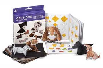 Kedi ve Köpek Origami Seti