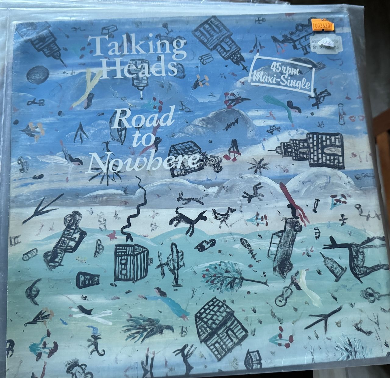 TALKING HEADS - ROAD TO NOWHERE - MAXI SINGLE