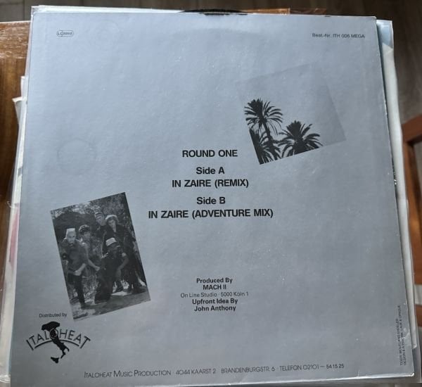 ROUND ONE - IN ZAIRE REMIX - MAXI SINGLE
