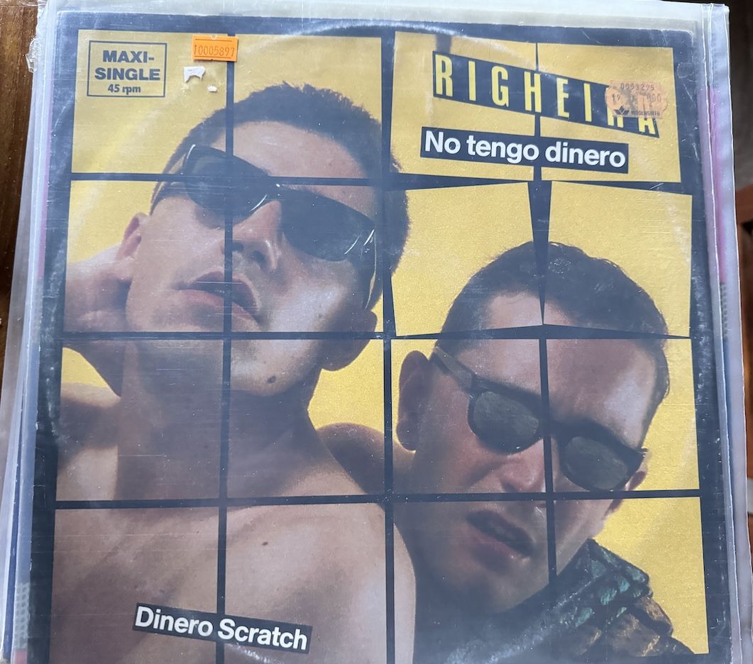 RIGHEIRA - NO TENGO DINERO - MAXI SINGLE