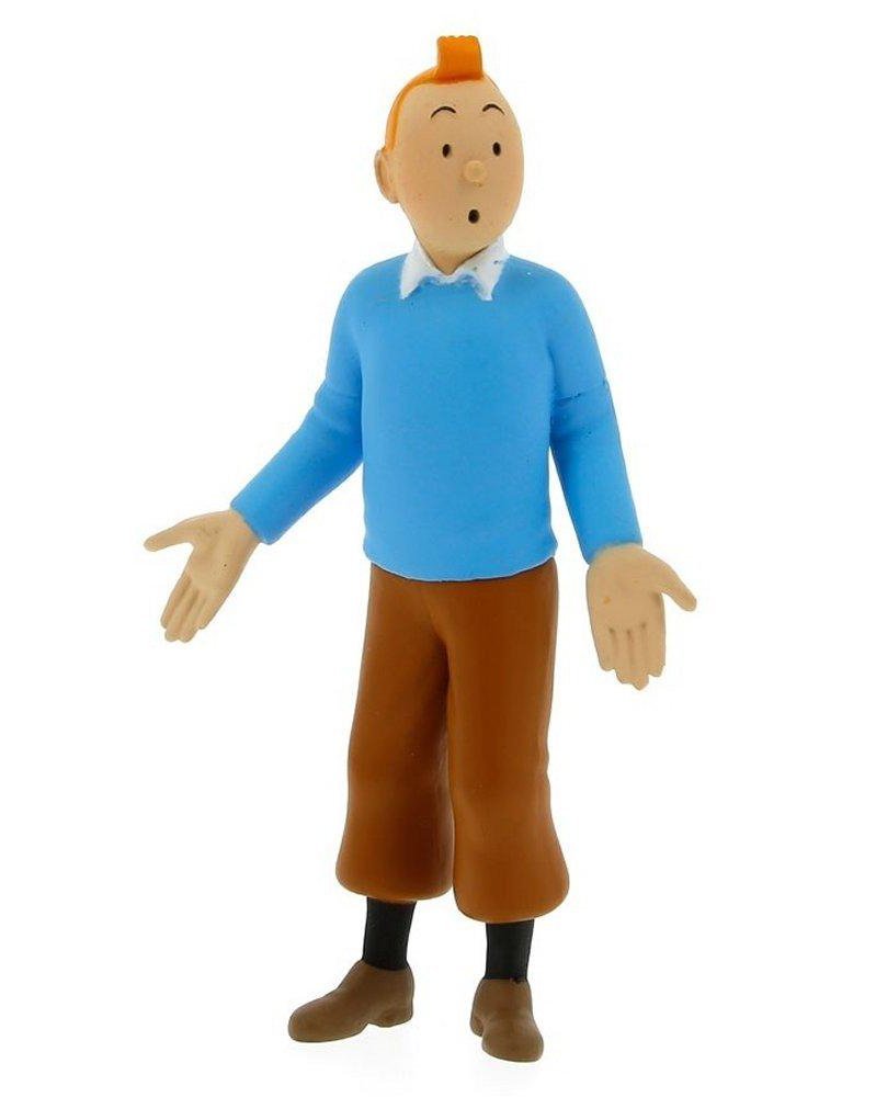 Tenten Mavi Kazaklı Figür - Tintin Mini Figure - Tintin-Tenten