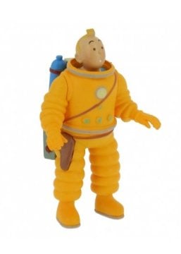 Kozmonot Tenten Mini Figür - Tintin Mini Figure