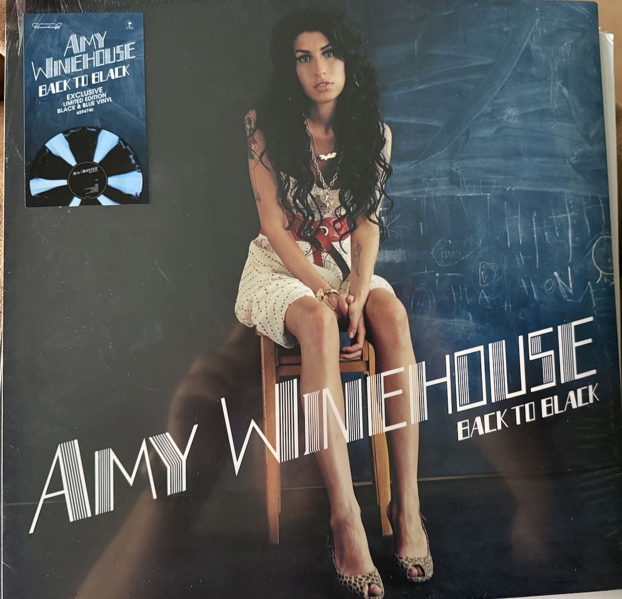AMY WINEHOUSE - BACK TO BLACK - EXCLUSIVE LIMITED EDITION RENKLİ LP