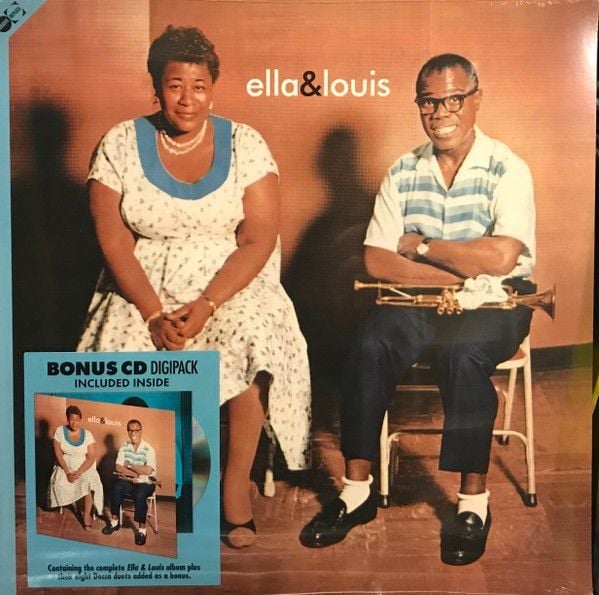 ELLA FITZGERALD AND LOUIS ARMSTRONG - ELLA AND LOUIS - LP + CD