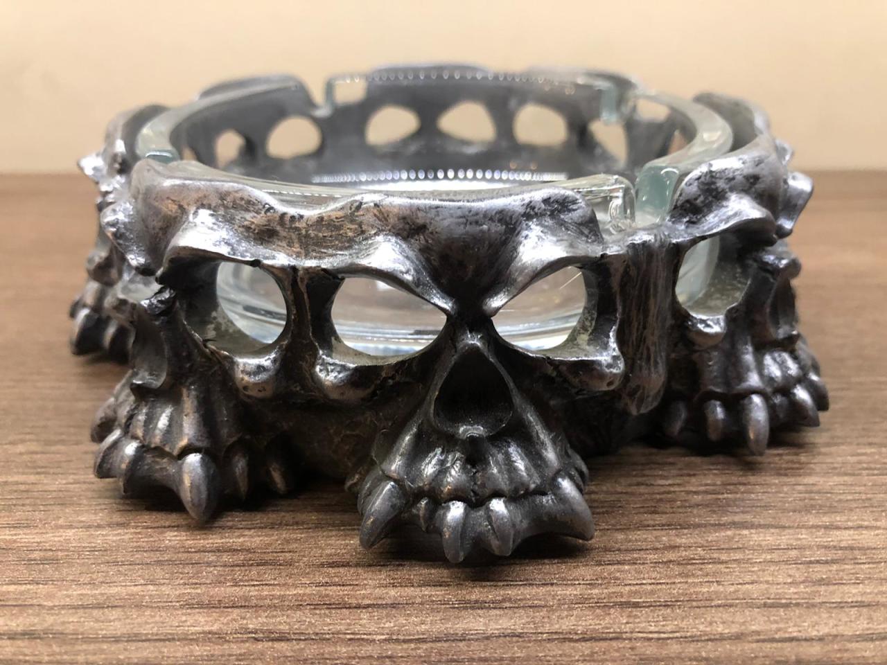 Kurukafa Tasarımlı Küllük - 1