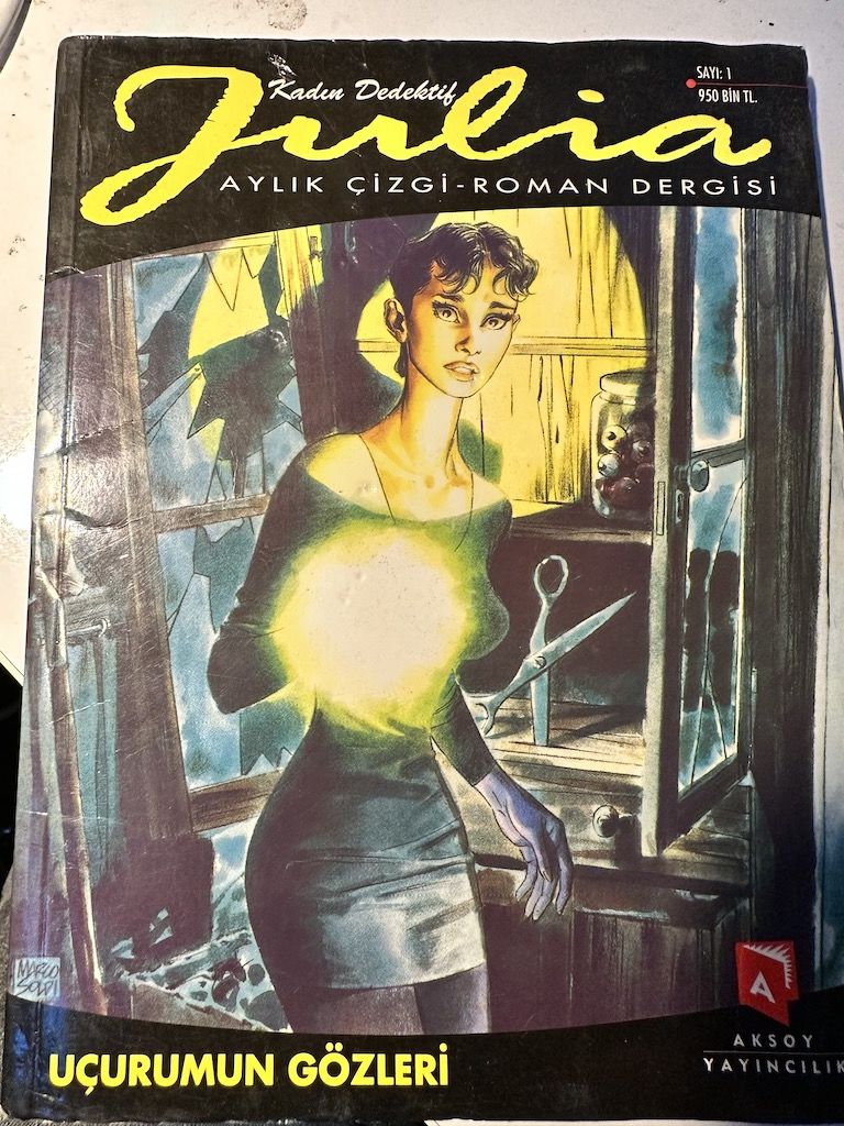 JULIA - KADIN DEDEKTİF - SAYI 1 - UÇURUMUN GÖZLERİ