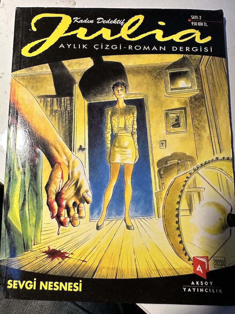 JULIA - KADIN DEDEKTİF - SAYI 2 - SEVGİ NESNESİ