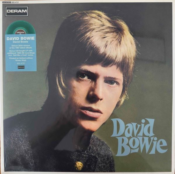 DAVID BOWIE - DAVID BOWIE 1967 -  180GR - REMASTERED GREEN DOUBLE LP - LIMITED EDITION