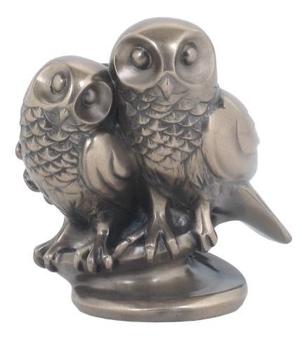 Dekoratif 2'li Baykuş Biblo