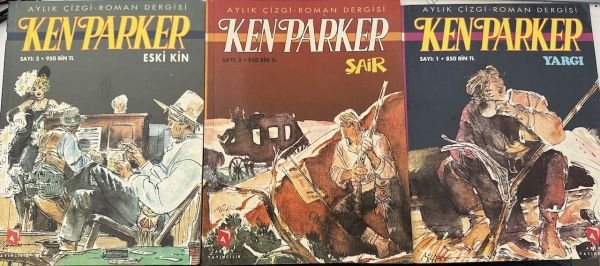 Ken Parker 1 2 3 İlk 3 Sayı Set