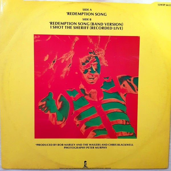 Bob Marley Redemption Song Maxi Single