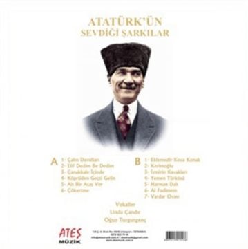 Atatürk’ün Sevdiği Şarkılar 33'lük (LP Plak)