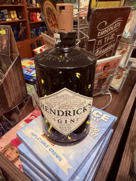 LED Işıklı İçki Şişesi Hendrick's Cin Şişesi