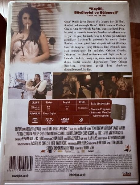 VICKY CRISTINA BARCELONA - DVD