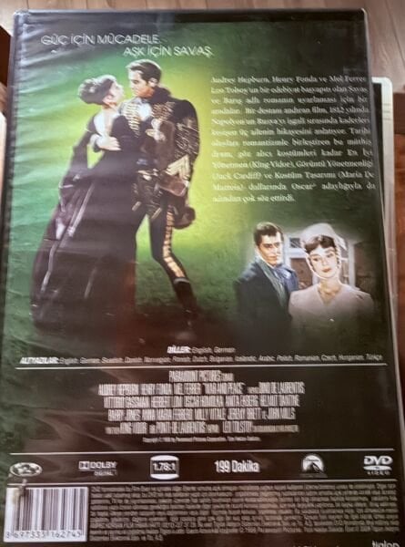 WAR AND PEACE - SAVAŞ VE BARIŞ - DVD