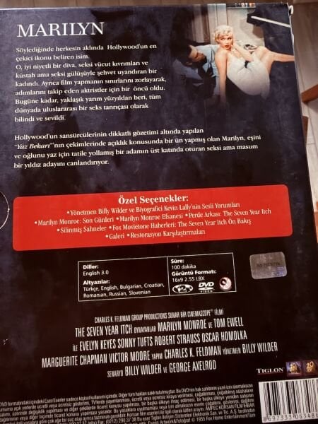 THE SEVEN YEAR ITCH - YAZ BEKARI - 2 DISC SPECIAL EDITION DVD